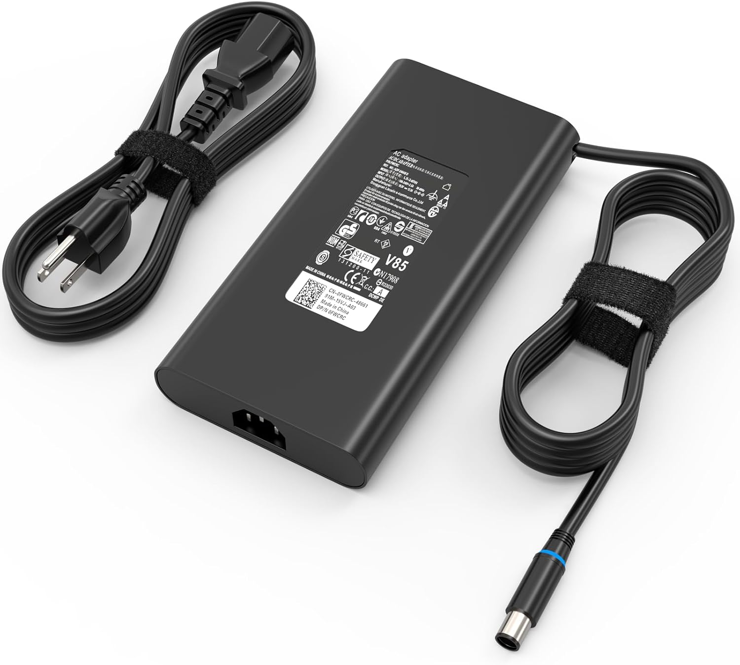 New Slim 240W Laptop Charger Compatible with Dell Precision 7780 7680 7770 7760 G3 G5 G7 3500 5500 7500 Power Supply Cord