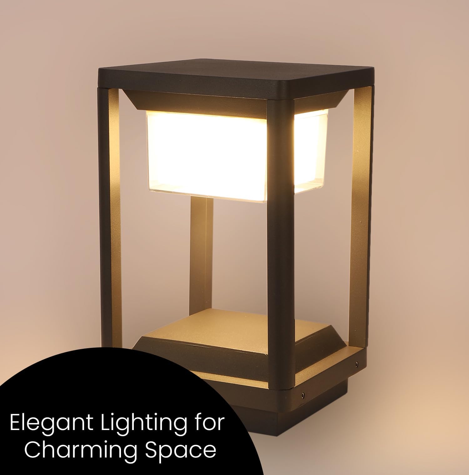 GIGAWATTS Outdoor Gate Light - 12W LED, Waterproof -4