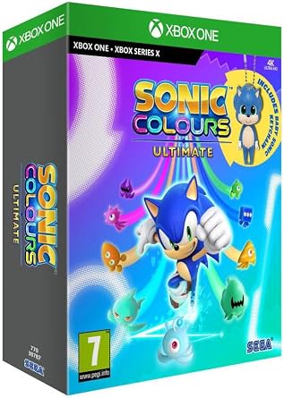 Sonic Colours Ultimate with Baby Sonic Keychain .co.UK Xbox One