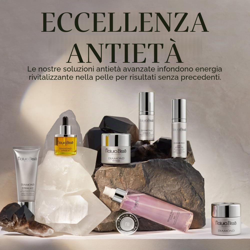 Natura Bissé Diamond Extreme Eye | Contorno Occhi Antietà Effetto Lifting con Artemia Salina, Acido Ursolico e Complesso di Rinnovamento Epidermico | 25 ml