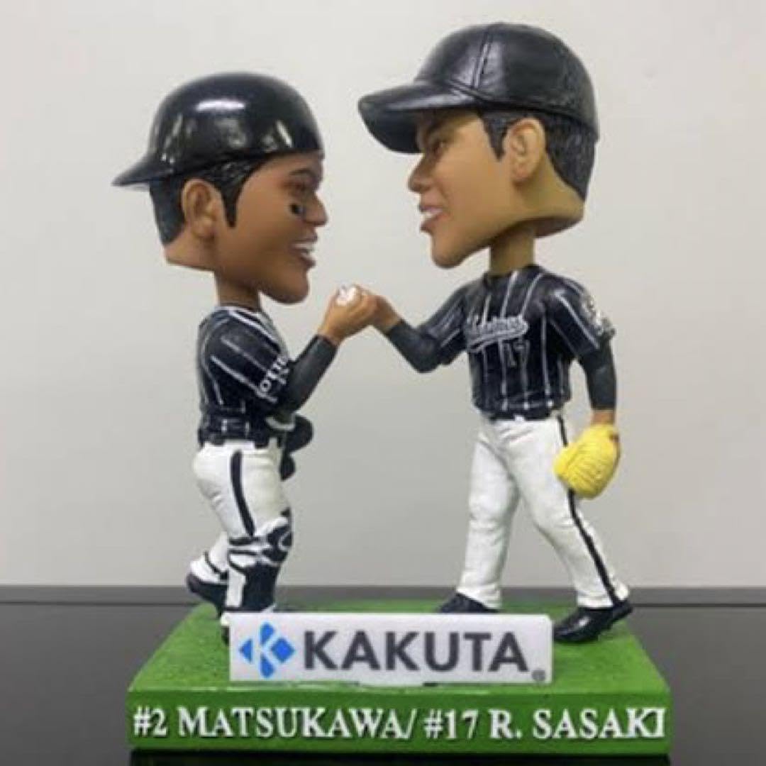 Amazon | 千葉マリーンズ 佐々木朗希4点セットボブルヘッドビール  