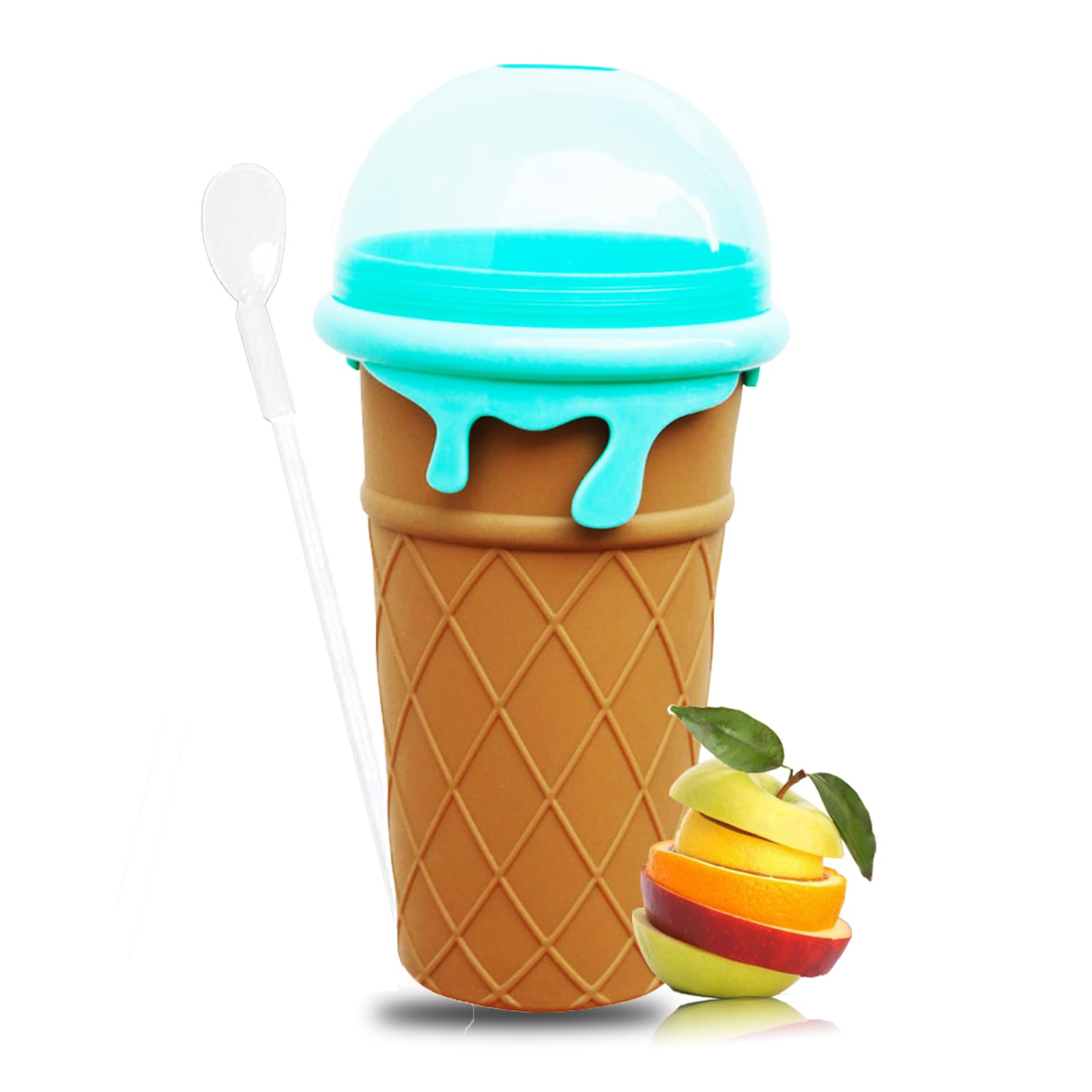 Slushie Cup Large Capacity TIK TOK Slushy Maker Cup Frozen Magic Squeeze Fast Homemade Milk Shake Slushy Smoothie