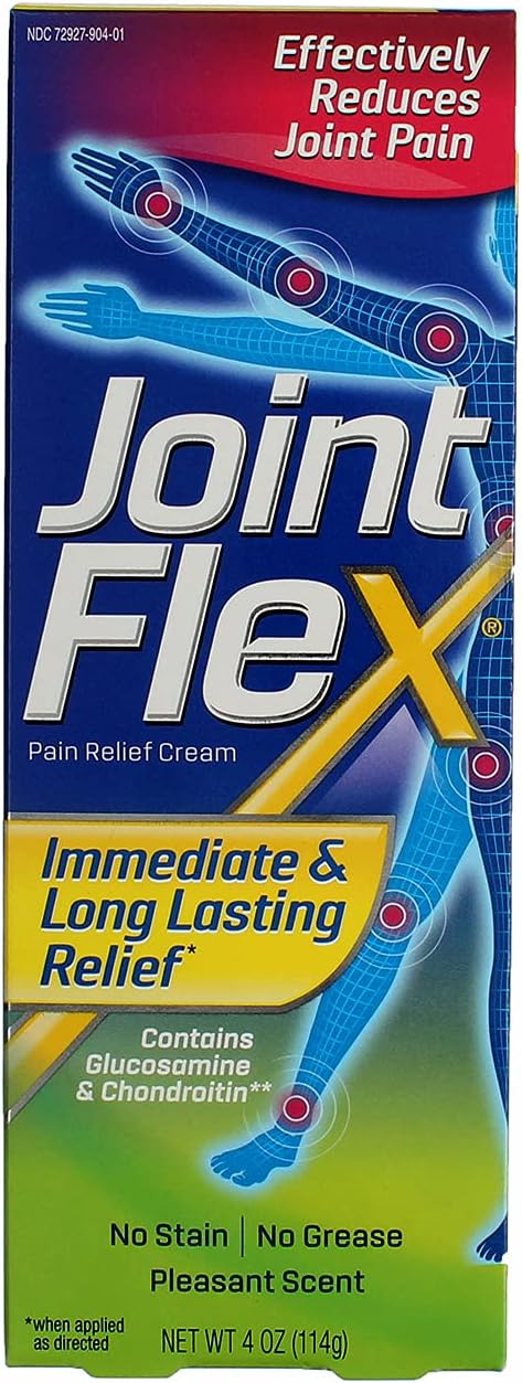 JointFlex Pain Relifing Cream 4 oz Pack de 5