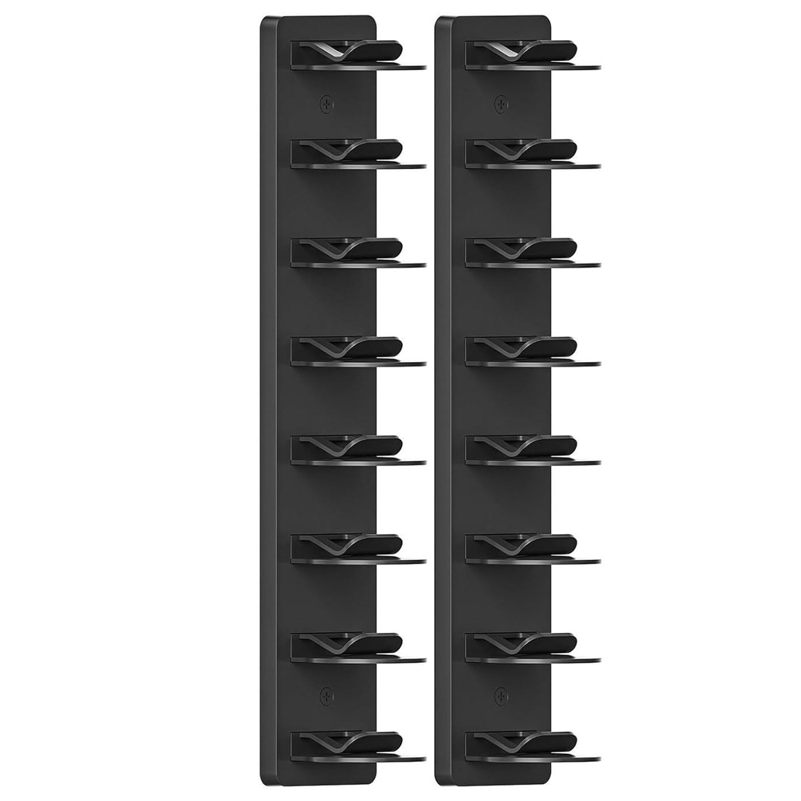 Msioytog Double Contemporary Styles Baseball Cap Wall Rack Organizers For Multiple Hats Space Saving Home Storage Wall Mounted Hat Rack