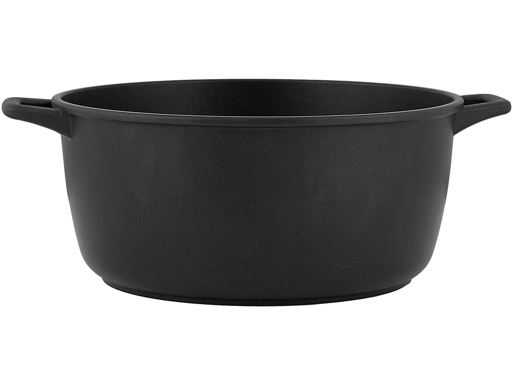 Home Grand Chef Cacerola Antiadherente con 2 Asas, Aluminio Fundido, Negro, 32 cm