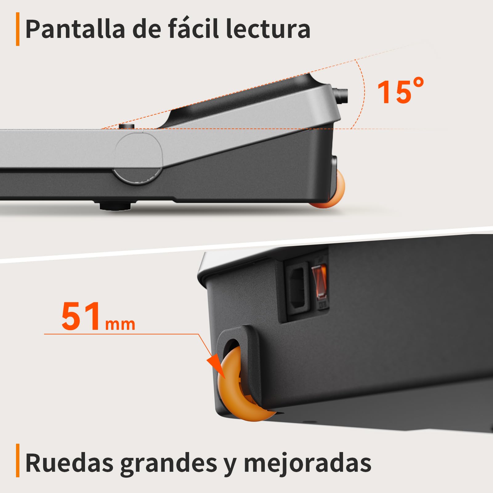 WalkingPad R3 Hybrid+ Cinta de Correr, Cinta de Caminar Plegable con asa 1-12 Km/h, área de Carrera Grande de 44 cm x 120 cm, 120KG Máx. Cinta de Correr Plegable para Uso doméstico con aplicación y