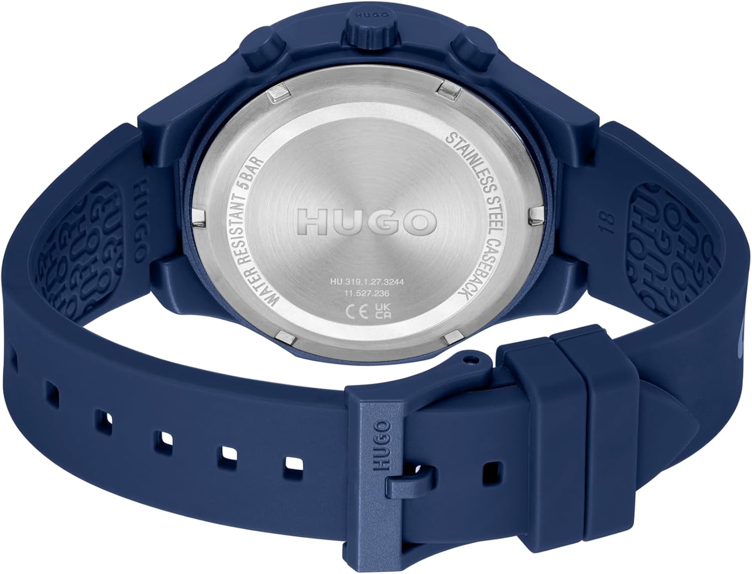 HUGO Men's #LIT Multi Watch – Lightweight TR90 Case, Multifunction Movement, Bold and Playful Design, Quartz Accuracy, Stylish Everyday Wear - Gift for Him - Image 4