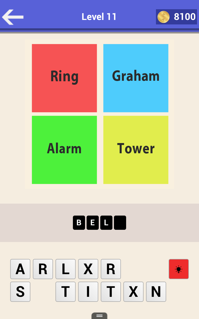 4 Words 1 Word Riddle - Guess Quiz Game - App on Amazon Appstore