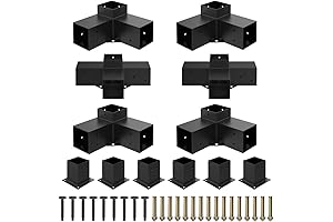 Pergola Brackets, Heavy Duty Pergola Connector for Gazebo Metal Canopy by Heavy Alloy Steel