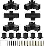 Heavy Alloy Steel Pergola Kit with 3-Way Brackets for 4