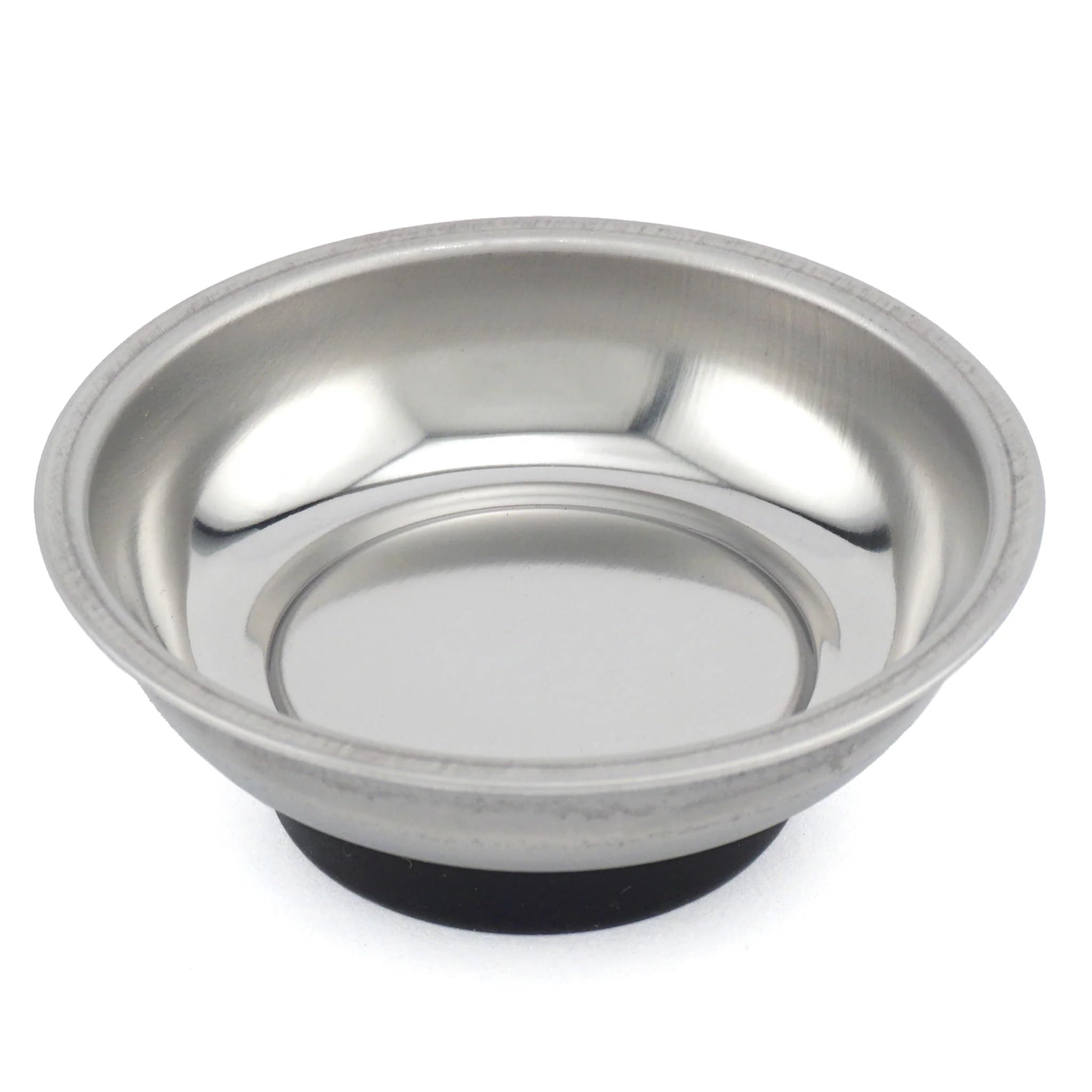 AASONS Professional Round Stainless Steel Round Magnetic Tray For Socket Screw Nuts, Bolts Metal Parts, Iron Spare Parts Strong Magnet | 4" (110mm) Depth 21mm-picture-16