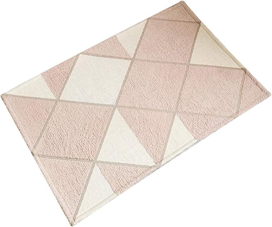 HBJWOV Geometry Series Entrance Floor mat Home Living Room Door Mat Kitchen Rug(E)