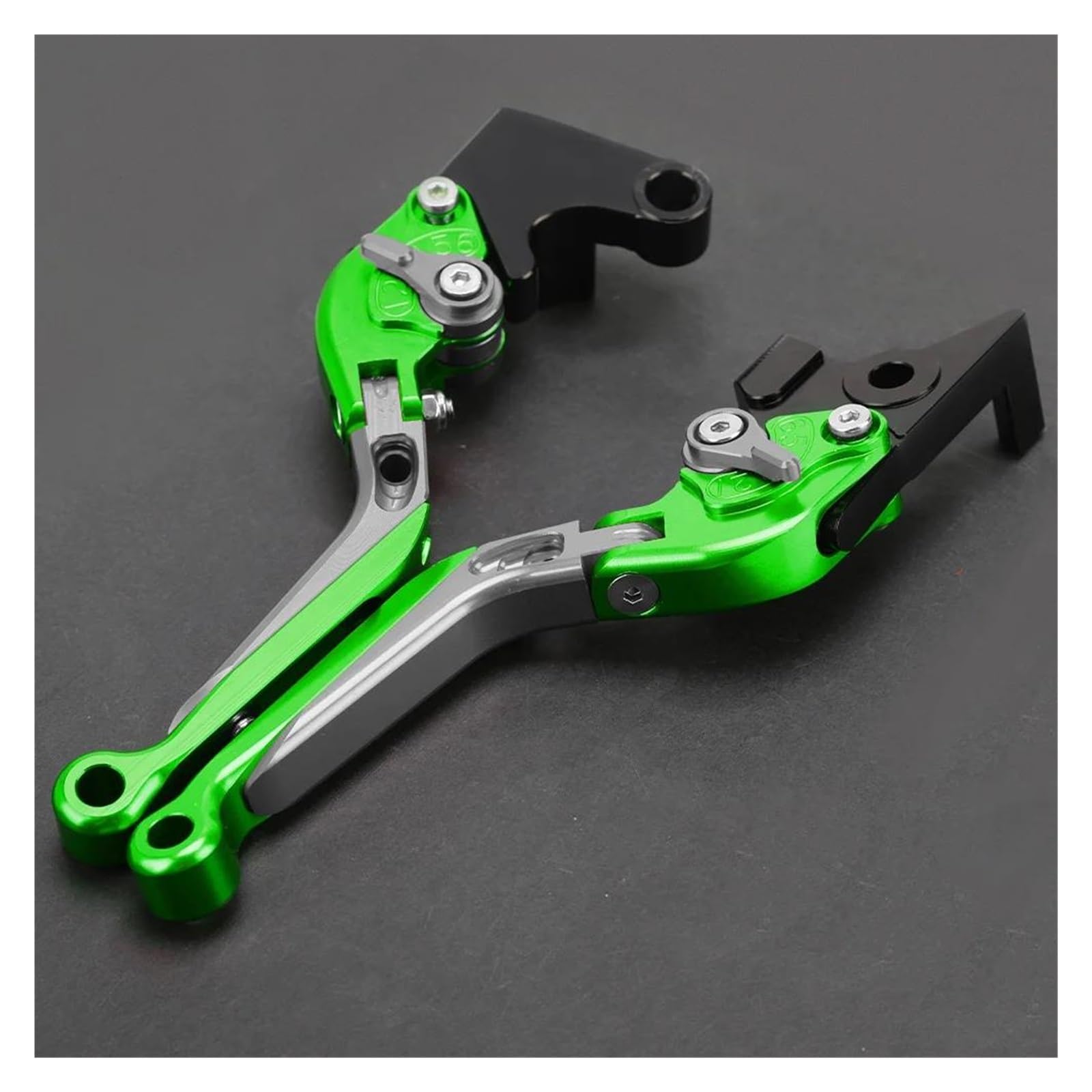 Usqbuzhhk O Brake Clutch Lever Brake Clutch Levers Handles Lever For Ninja650r Er6f Er6n For Versys650 Z750s 2006-2008 Adjustable Folding Extendable(O)