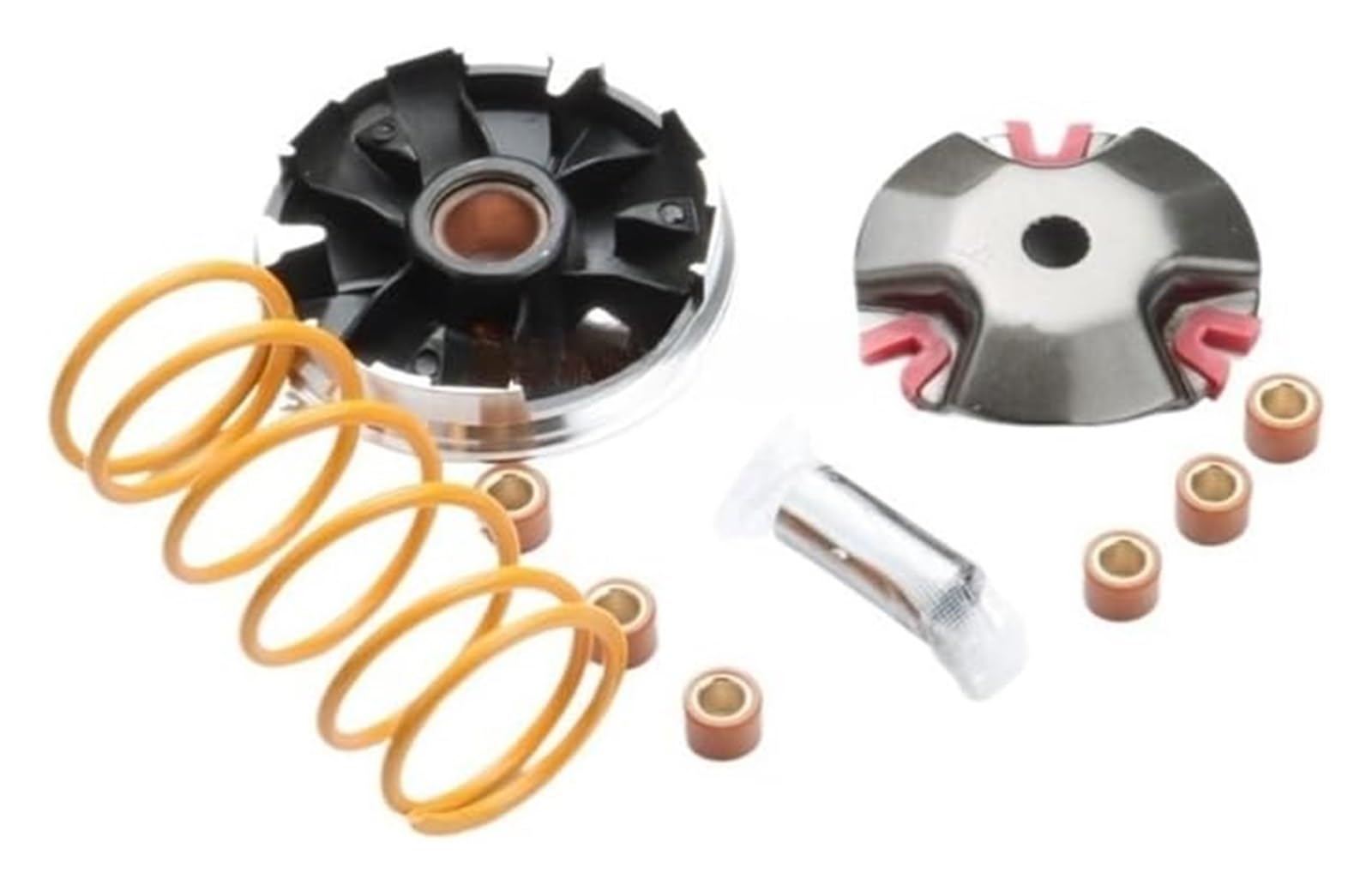 Set variatore da 18 mm con rulli 7 grammo molle di torsione 1500 giri/min e 2000, compatibile motori for scooter Minarelli a 2 tempi JOG50 Zuma50 1E40QMB(1500 Rpm)