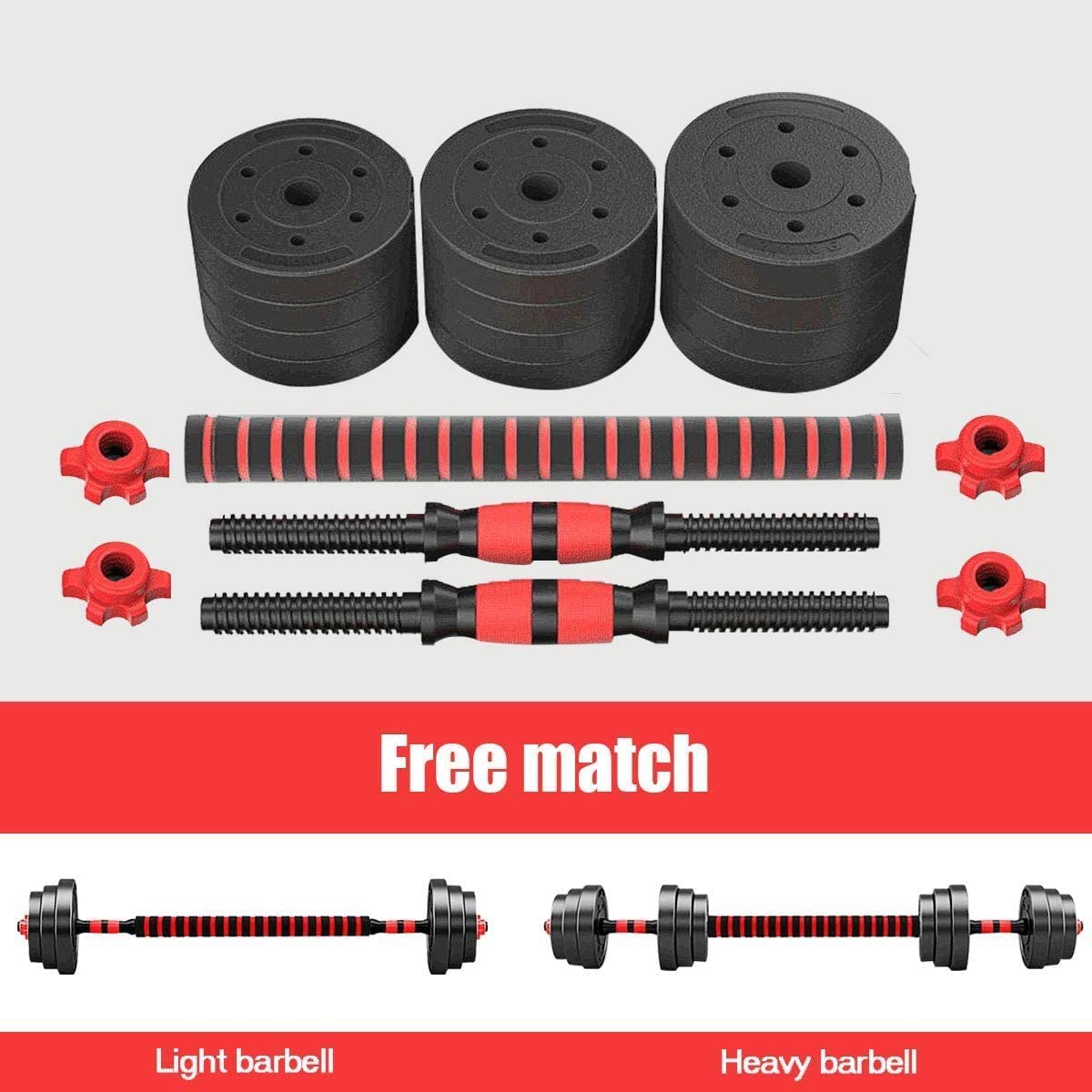 Zubo fitness Intruder Convertible Kit 10kg (2.5kg x 4) PVC PLATE Button Shapped Weight Plates & Dumbbell Rods for Home Gym Set, Black (B0DBMZZV3N) Amazon Price History, Amazon Price Tracker