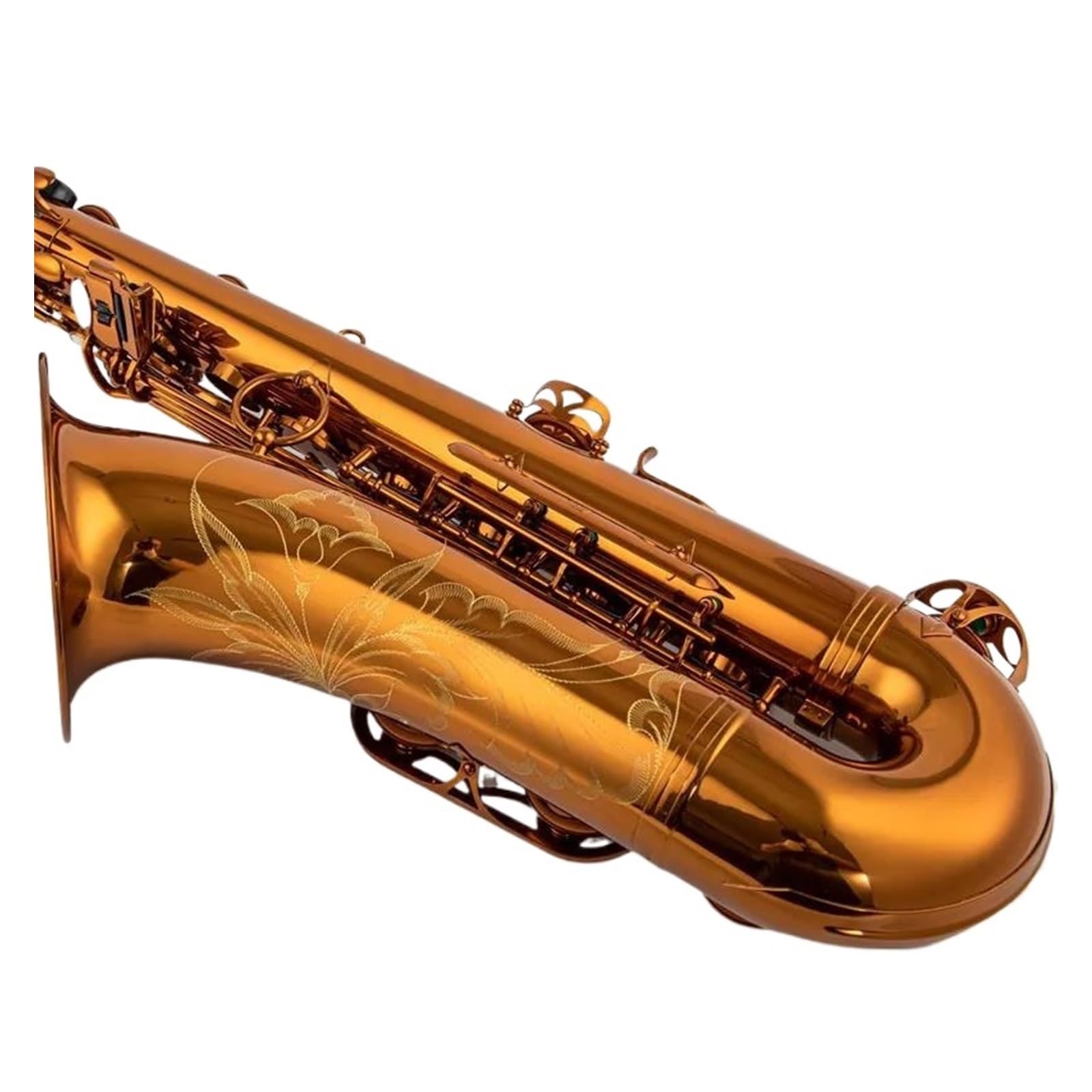Instrument Saksofon Tenorowy Ustnik Z Brązowej Miedzi Saksofon | Saksofon(2)
