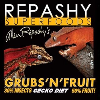 Repashy Superfoods - Grubs 'n' Fruit Gecko Diet 30% insects 50% fruit