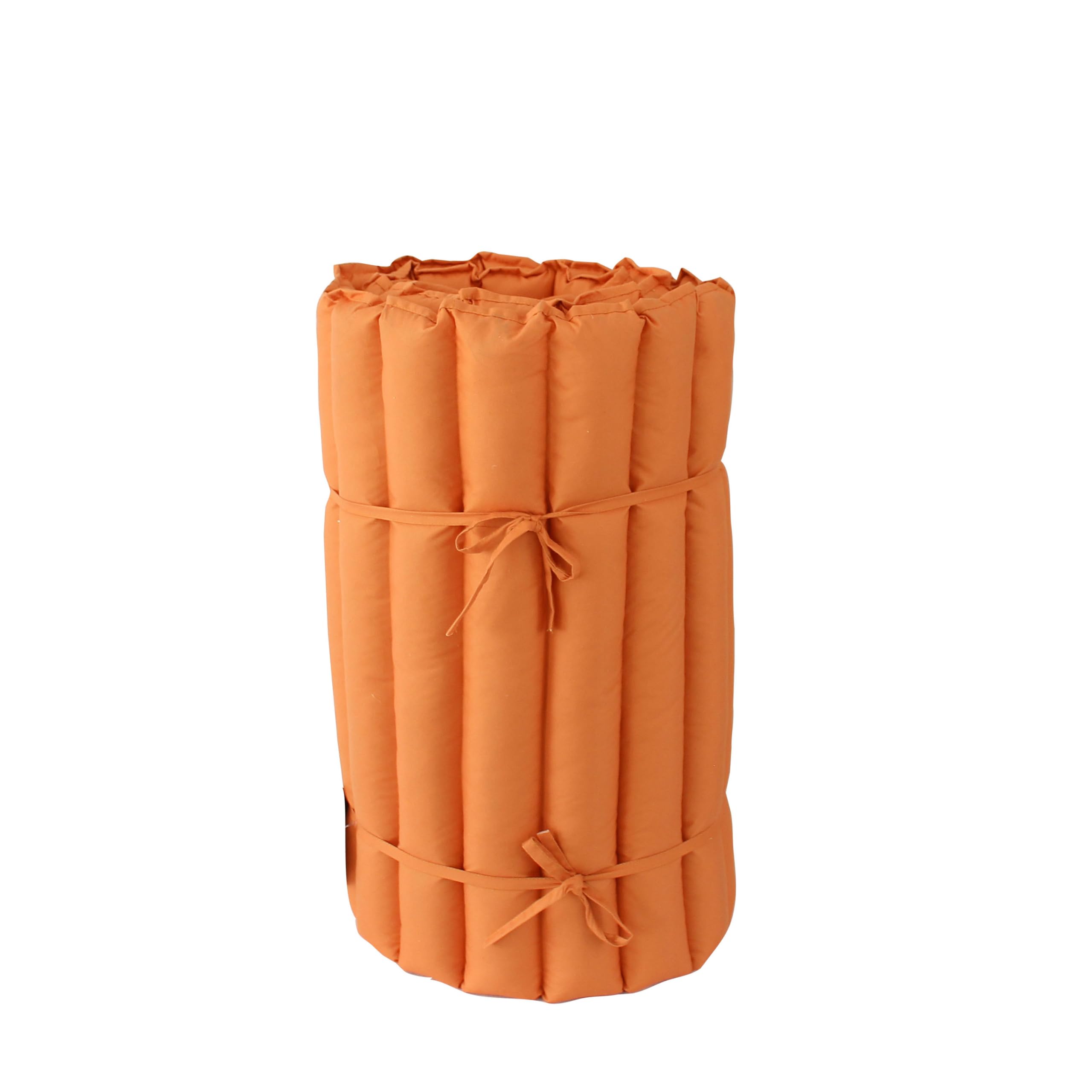 Matelas pour Bain de Soleil, Orange, 180x60cm, avec Traitement déperlant et Anti-UV, Collection Borneo