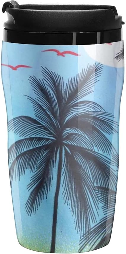 Amazon ビーチココナッツツリー タンブラー 蓋付き 水筒 真空断熱 保温保冷 直飲み おしゃれ プレゼント用 ビジネス用 男女兼用 携帯マグ Nudquio 水筒 マグボトル Amazon ビーチココナッツツリー タンブラー 蓋付き 水筒 真空断熱 保温保冷 直飲み おしゃれ プレゼント用 ビジネス用 男女兼用 携帯マグ Nudquio 水筒 マグボトル