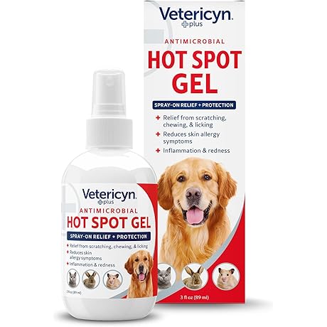Plus Dog Hot Spot Gel: Fast Relief from Itching and Redness