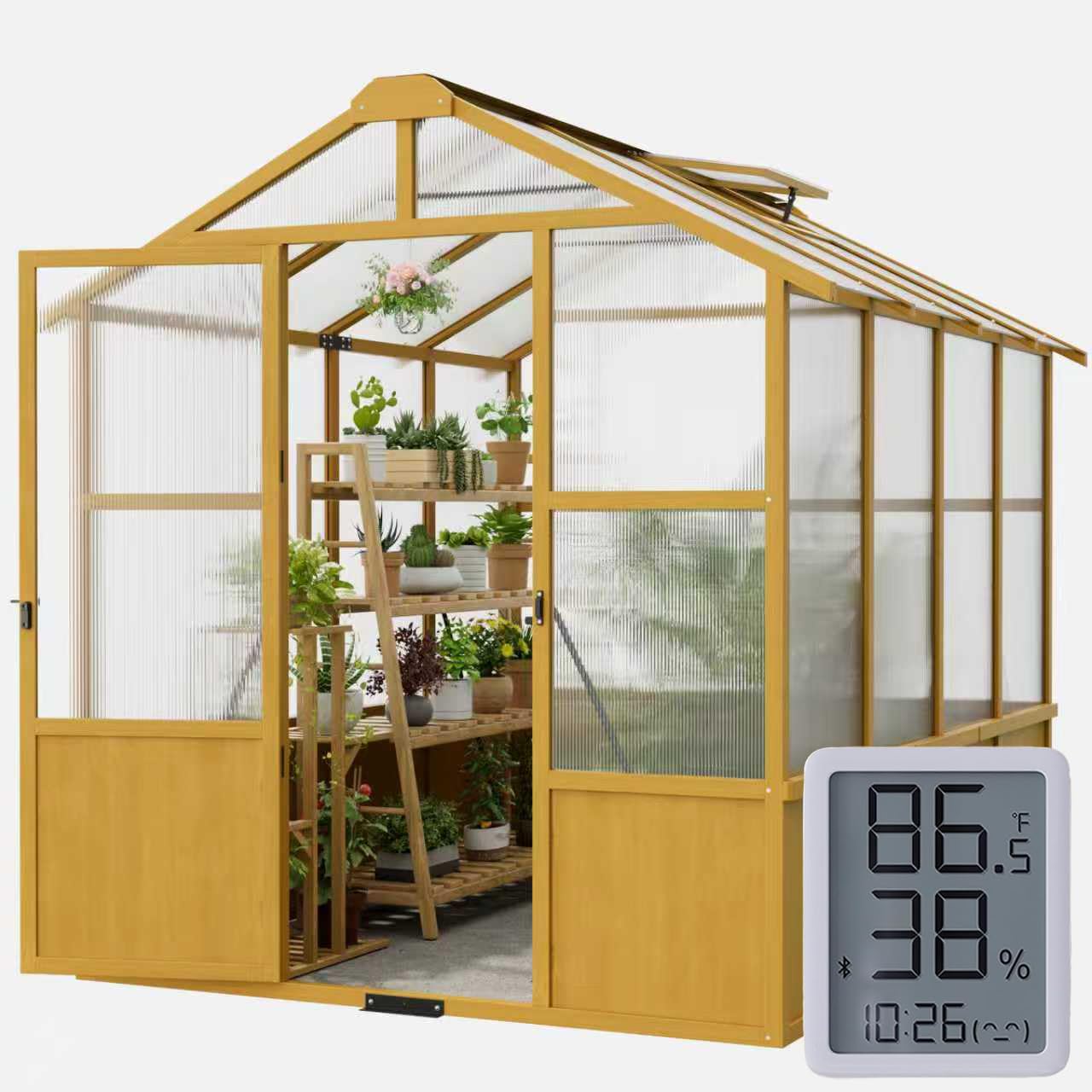 Sylviera 6x8 Greenhouse