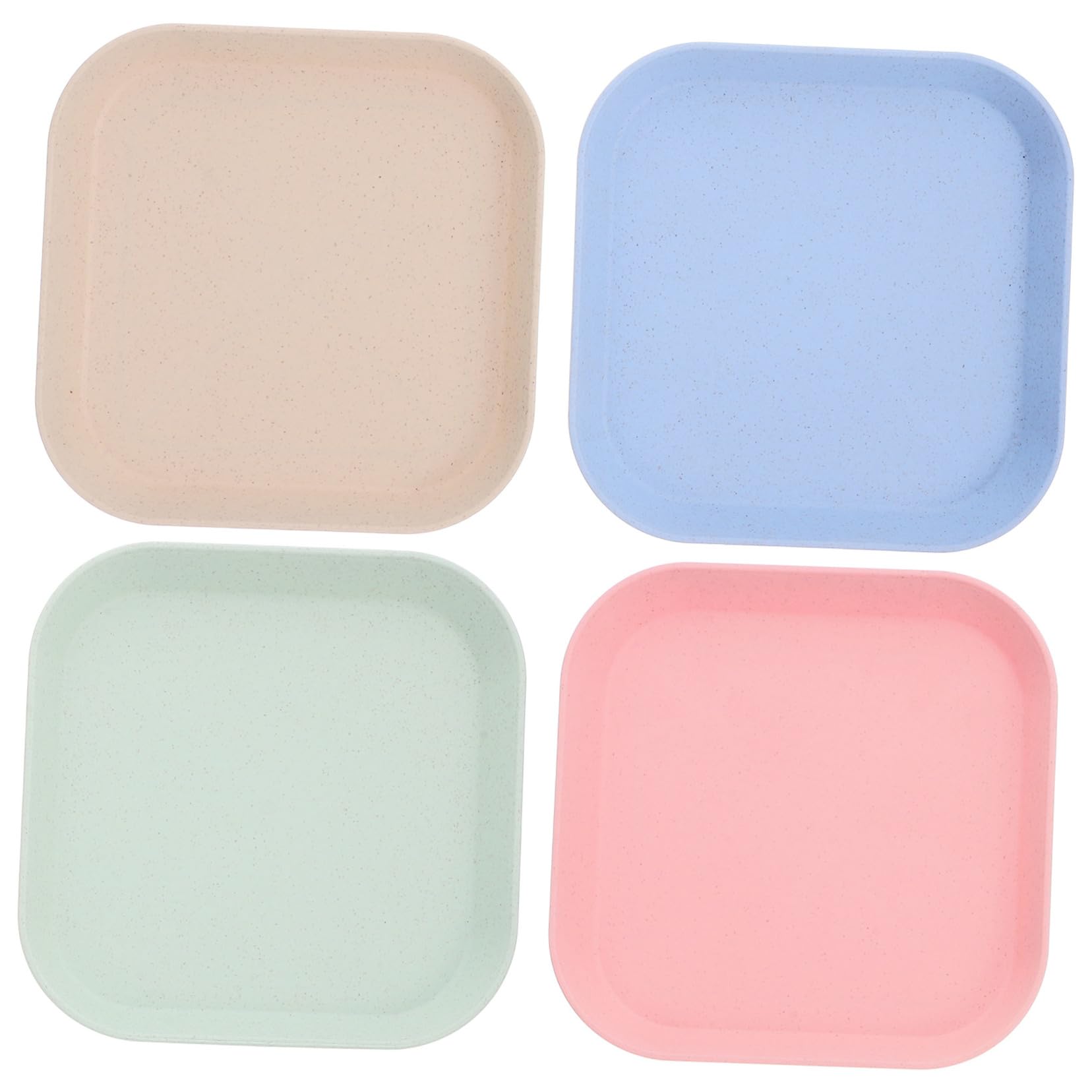 Abaodam 4pcs Food Bowls for Small Cats Durable Non Slip Design Easy to Material Comfortable Feeding Fatigue Feeding