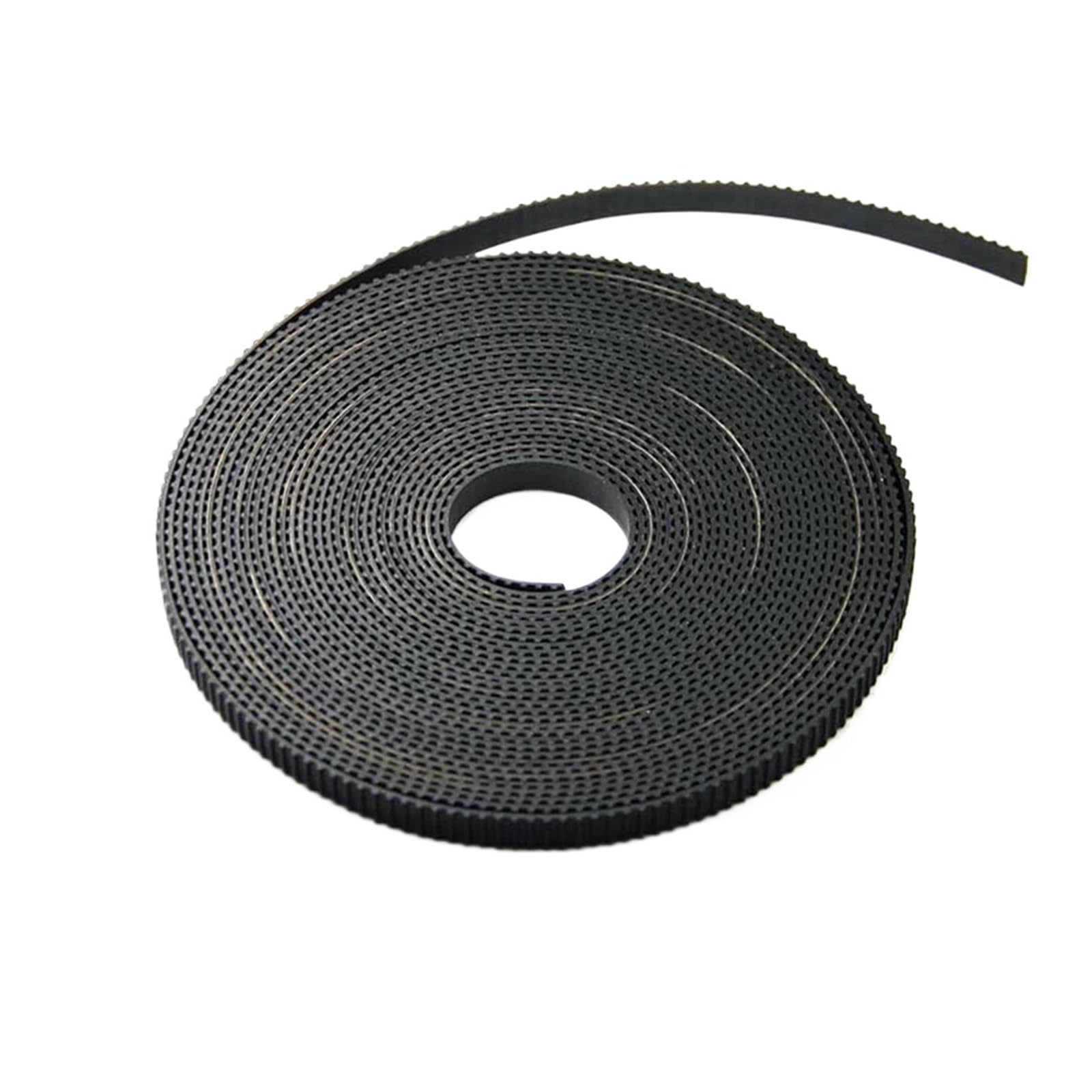 2/5 meter GT2-6mm Offener Zahnriemen Breite 6mm 10mm Gummimaterial Pitch2mm schwarz 2GT synchronriemen for Reprap 3D-Druckerteile(10 Meters,1PC_9MM)