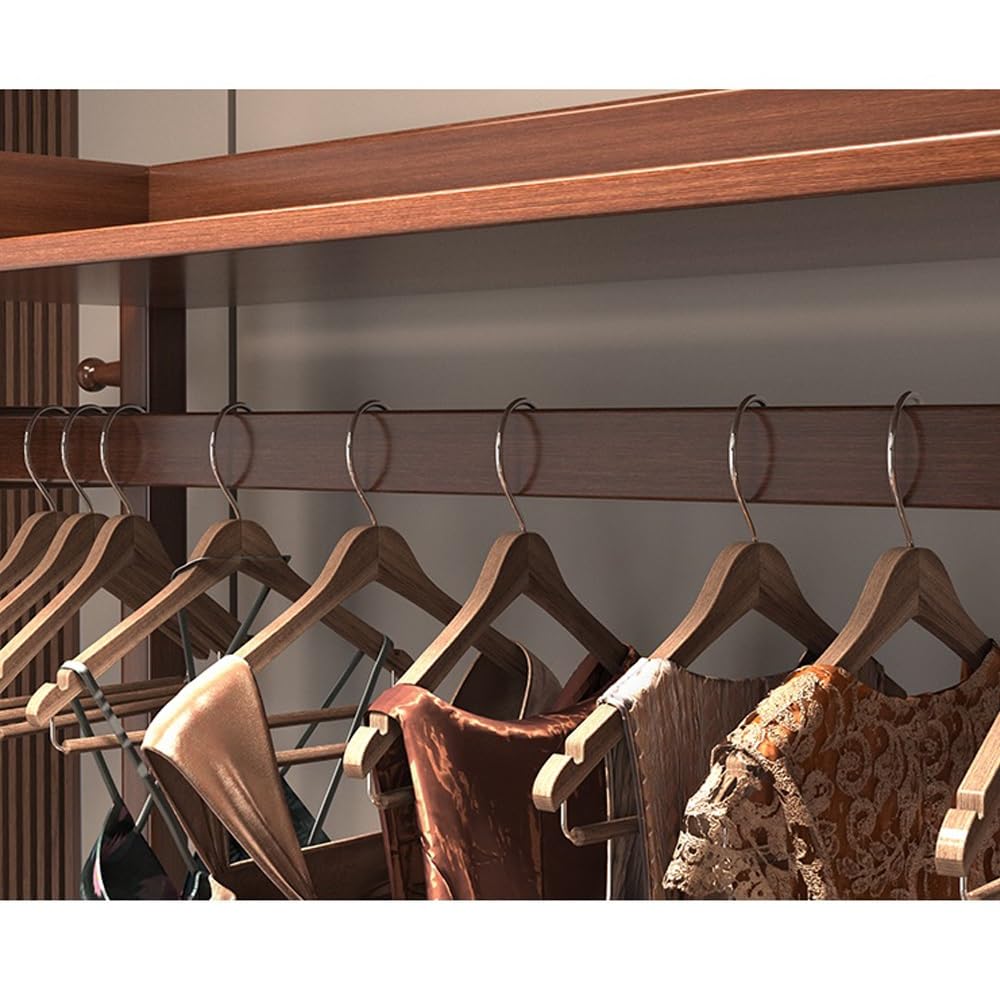 colgador de árbol Perchero de madera maciza for suelo, dormitorio, Zapatero, sala de estar, perchero con cajón, multifuncional, nuevo estilo chino, estante de almacenamiento árbol de pasillo(Wood)
