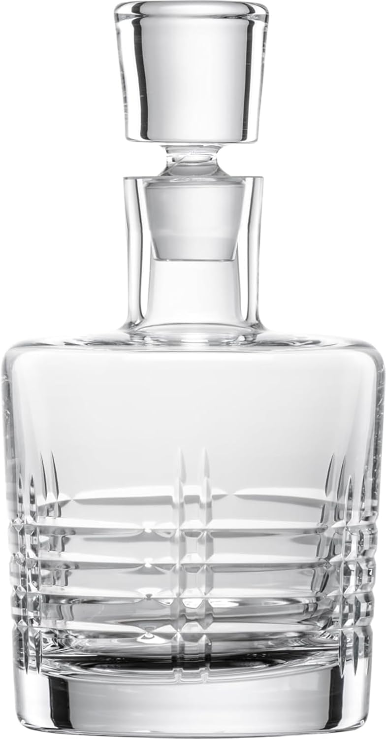 ZWIESEL GLAS s120143 Carafe & Tumbler, Basic, Bar, Classic, Whiskey Carafe, Set of 1, Machine Made