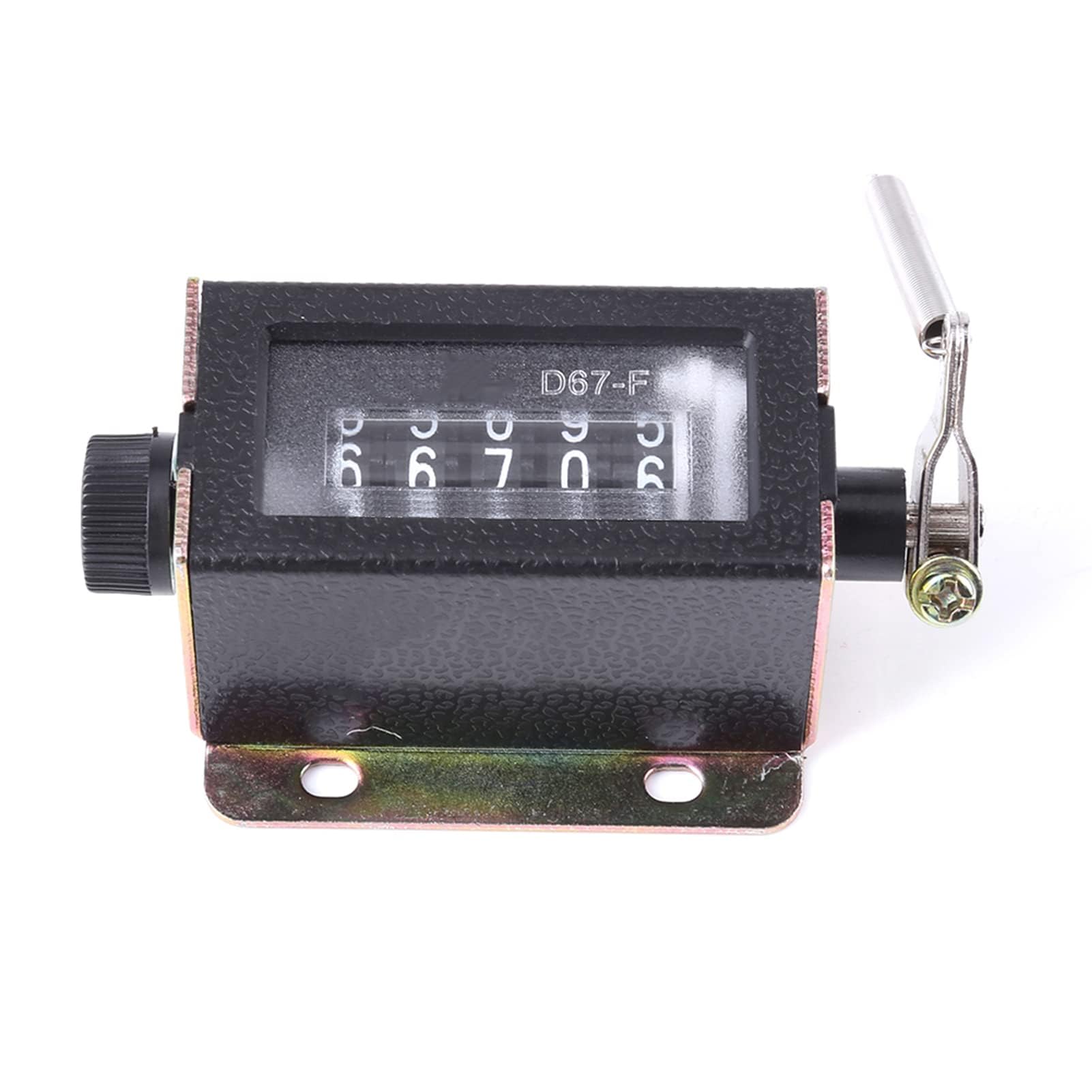 Contador Mecánico de 5 Dígitos Manual Restablecible D67-F