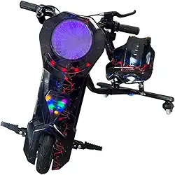 Triciclo Elétrico Drift Hoverboard 350w Luzes Led