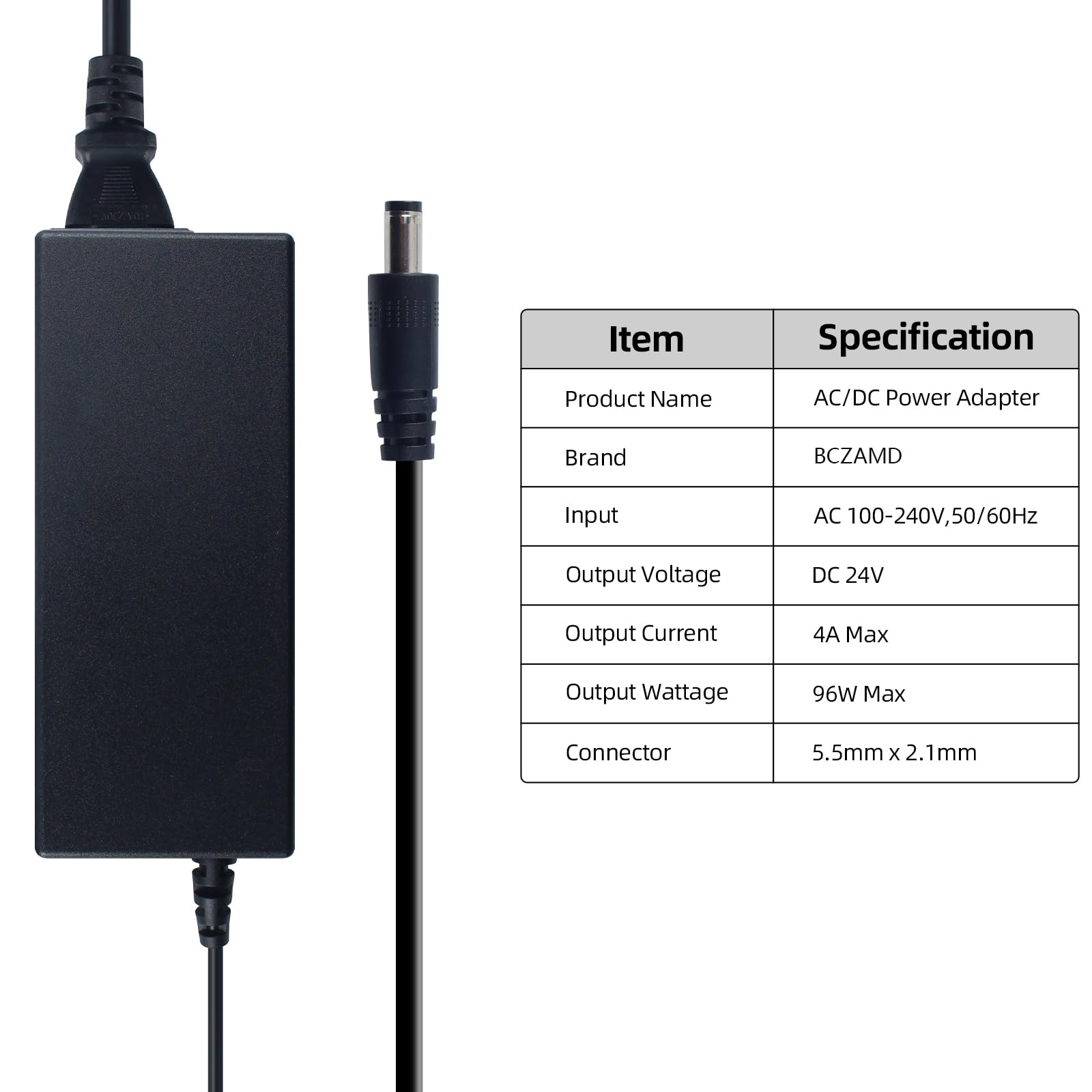 BCZAMD for Bambu-Lab AMS 2Pro 24V 4A Netzteil Adapter Automatisches Materialsystem: Ermöglicht Multifarben-Filamentdruck mit Trocknungsfunktion – 3D Drucker Zubehör