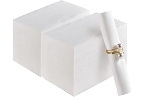 200 Pack Disposable Paper Napkins | Guest Towels | Premium Quality 3-ply...