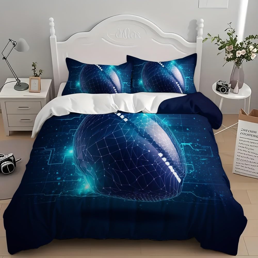 Zestaw poszewek na kołdrę w rozmiarze euro 150 x 200 cm, mikrofibra
