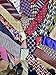 Women's Handmade Confetti Oblong Scarf with Multi Colored Recycled Vintage Men’s Tie Fabrics - LRW DESIGNS
