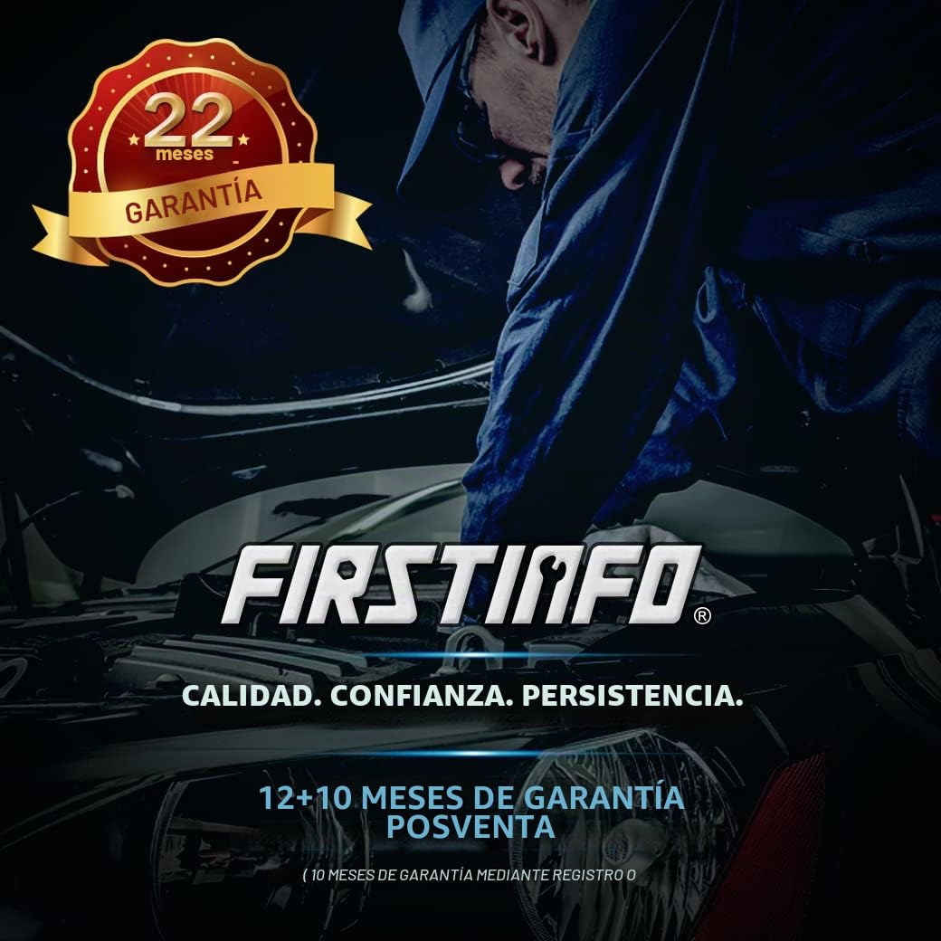 FIRSTINFO A1636K | Pulverizador recargable de acero inoxidable 650 ml para limpiador de frenos | Presión máxima 110 psi | Lata tipo aerosol reutilizable con 4 boquillas intercambiables