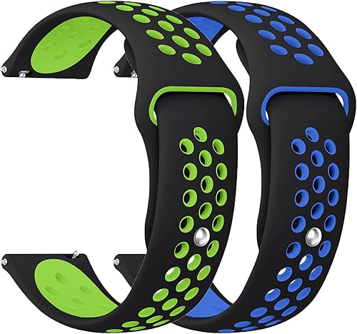 Correas deportivas de 0.866 pulgadas para Samsung Galaxy Watch 3 Band 1.772 inGalaxy Watch 1.811 inGear S3 FrontierClassic mujereshombres, correa de