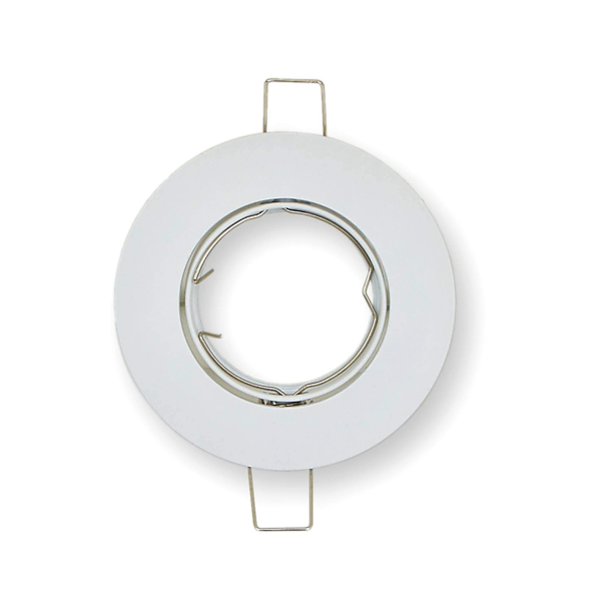 10x LED Einbaustrahler Set weiß rund 6,5 Watt neutralweiß 230V flach, schwenkbar und - Einbauleuchte 75-80mm Bohrloch - Einbau-Spot Decken-Strahler Deckeneinbaustrahler