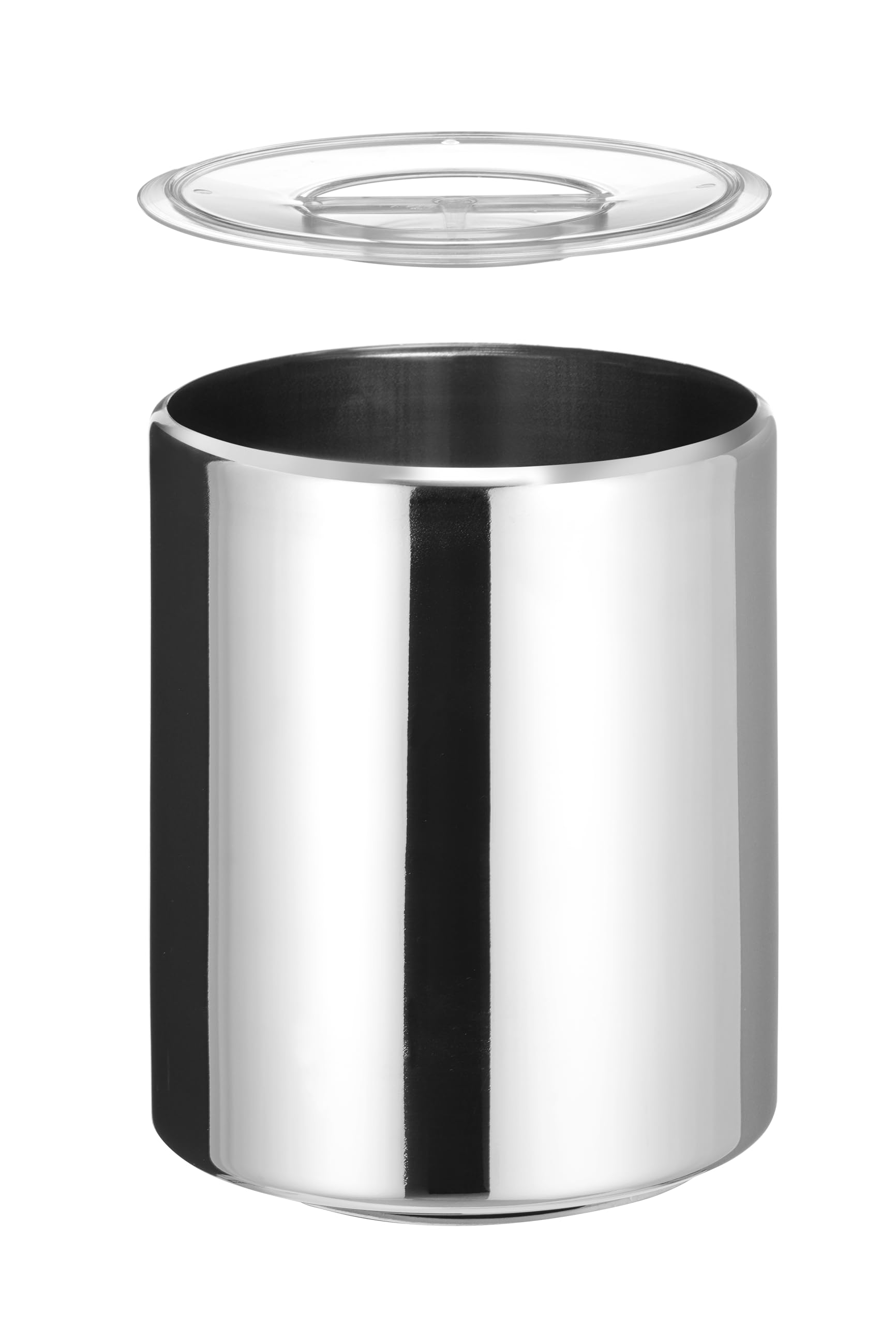 HENDI Contenitore per gelato rotondo, vaschetta alimentare adatta a frigorifero e congelatore, 7,6L, ø200x(H)260mm, acciaio inox