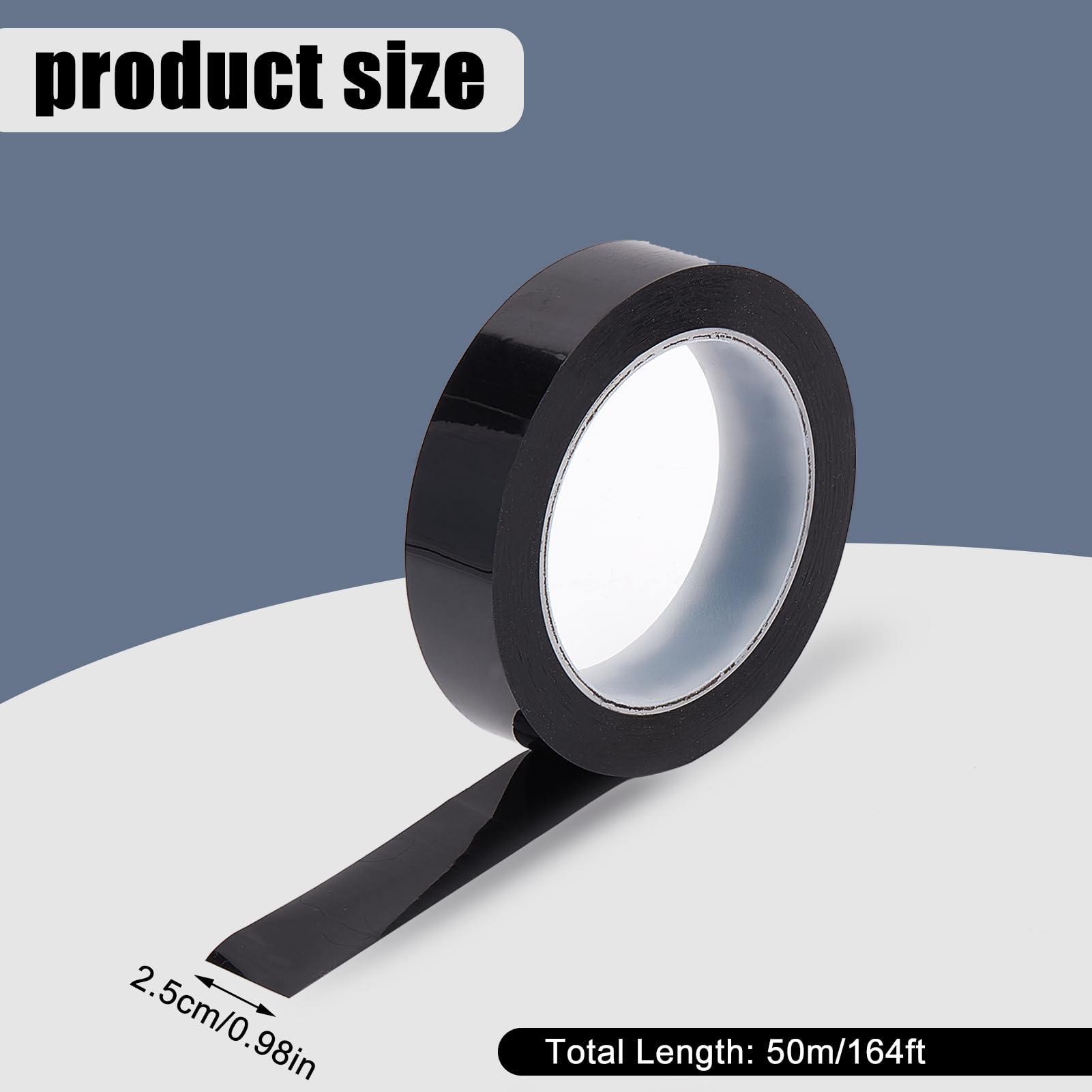 NICENEEDED Light Blocking Tape, 164 Feet Blackout Tape, LED Covers, Dimmer Sheets, Panels, Routers, Clock - Image 3