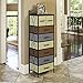 Household Essentials Victorian Style 8-Drawer Tower Storage Organizer Unit, Multicolor