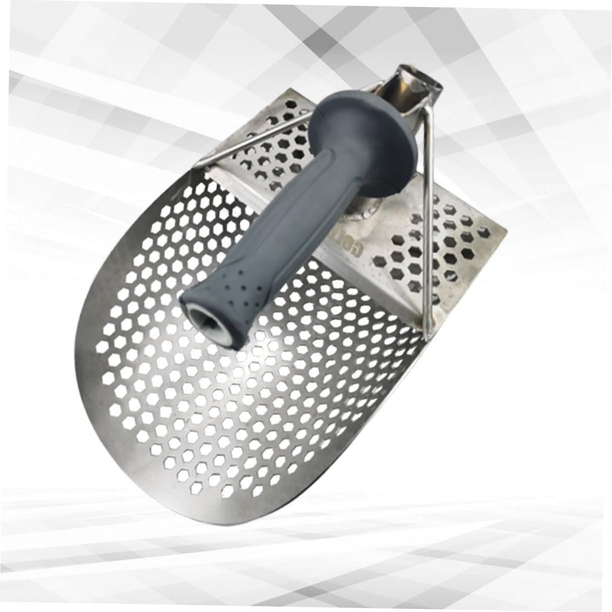 HANABASS 1pc Small Metal Detector Scoop Stainless Steel Digging Shovel for Gold Detector Metal Filter