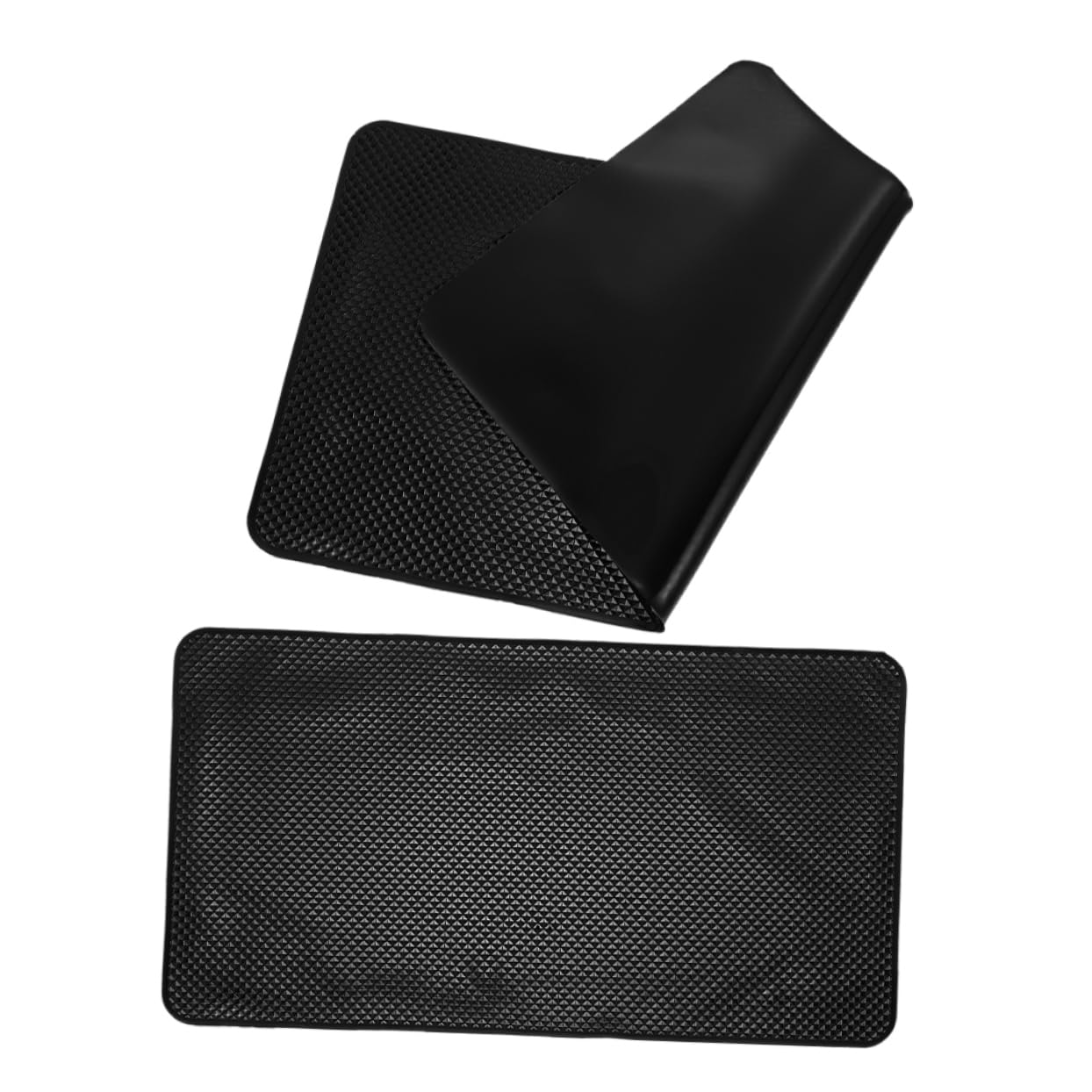 SOESFOUFU Slip Dashboard Mat for Car Non Slip for Phones Sunglasses Keys and Coins Durable Elegant Storage for Neat Interiors