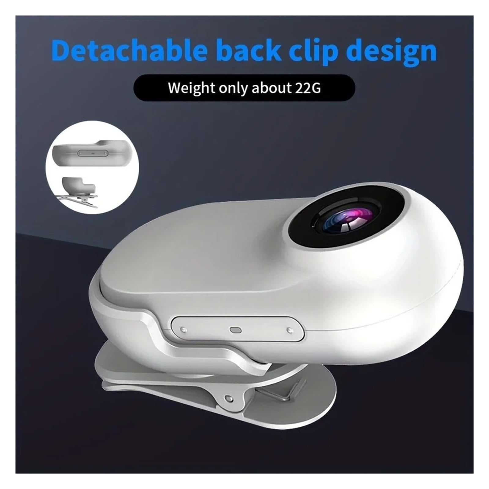 Azione Anti Shake Mini Macchina Fotografica 1080P HD Testa Montata Attrazione Magnetica Movimento Della DV Sport Video Recorder Casco Bici
