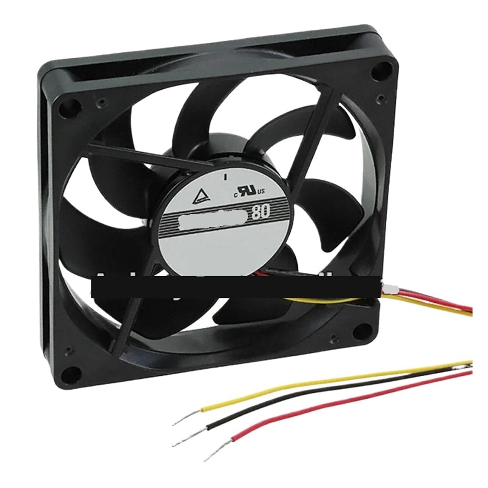 ZBWZXBDJ 9GA0812H7001 12VDC FAN 80X80X15mm 1.08W 3wire 3800RPM