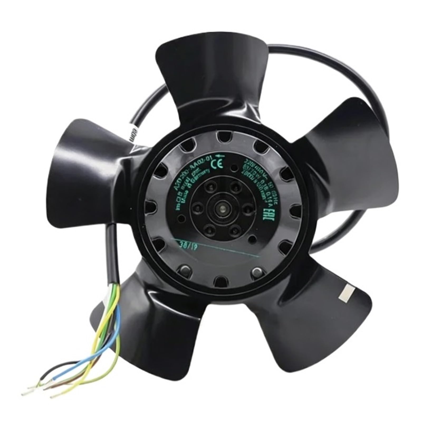 A2D200-AA02-01 230/400V 50/60Hz 0.15/0.14A 53/70W 2800/3150r/min 83Pa Fan