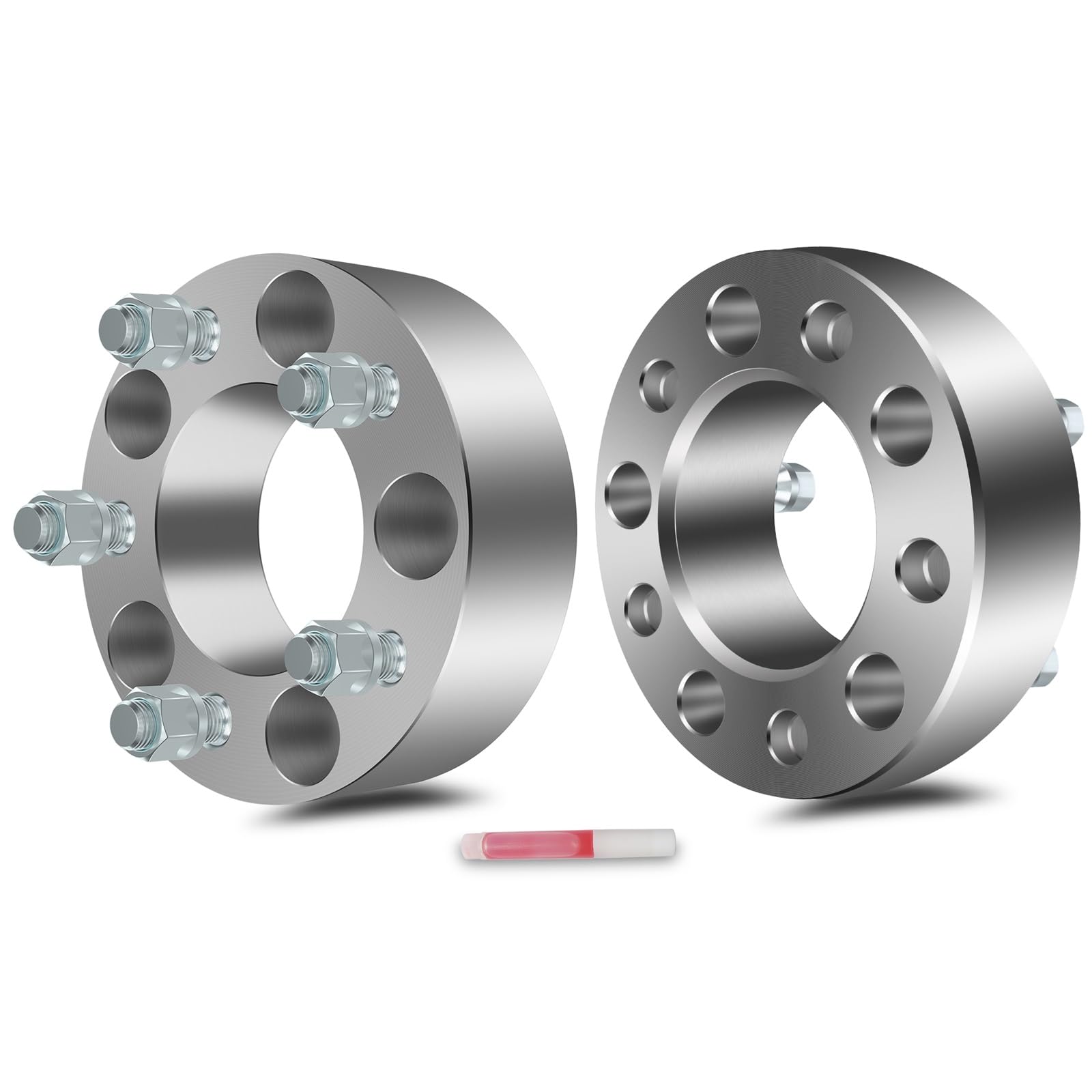 SCITOO 2Pcs 5x5 Wheel Spacers 2 inch Thread Pitch 1/2 Hub Bore 87.1mm 5 Lug