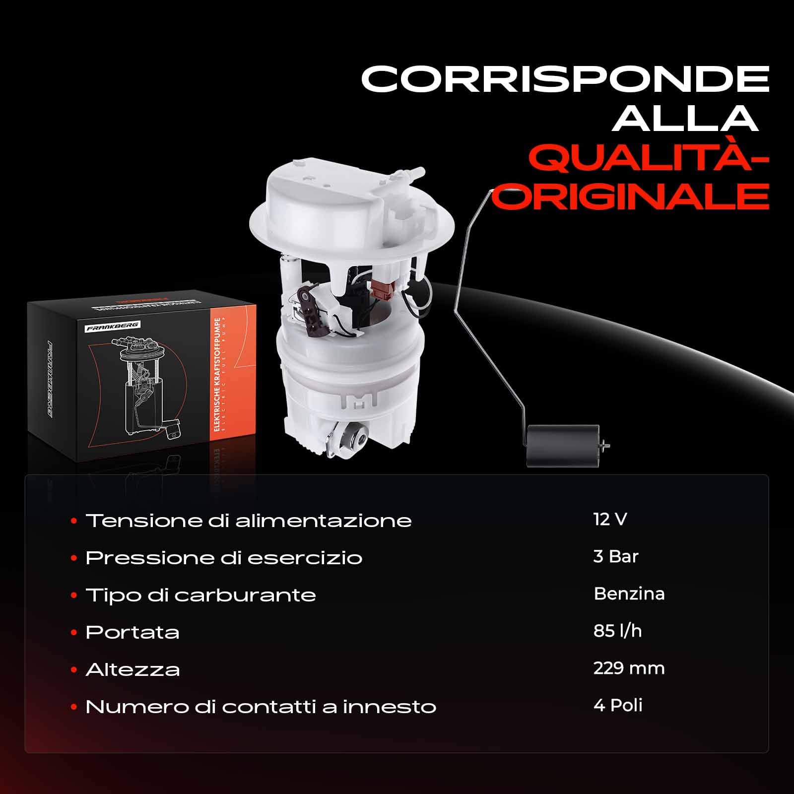 Frankberg Pompa del carburante pompa della benzina modulo dell'unità di