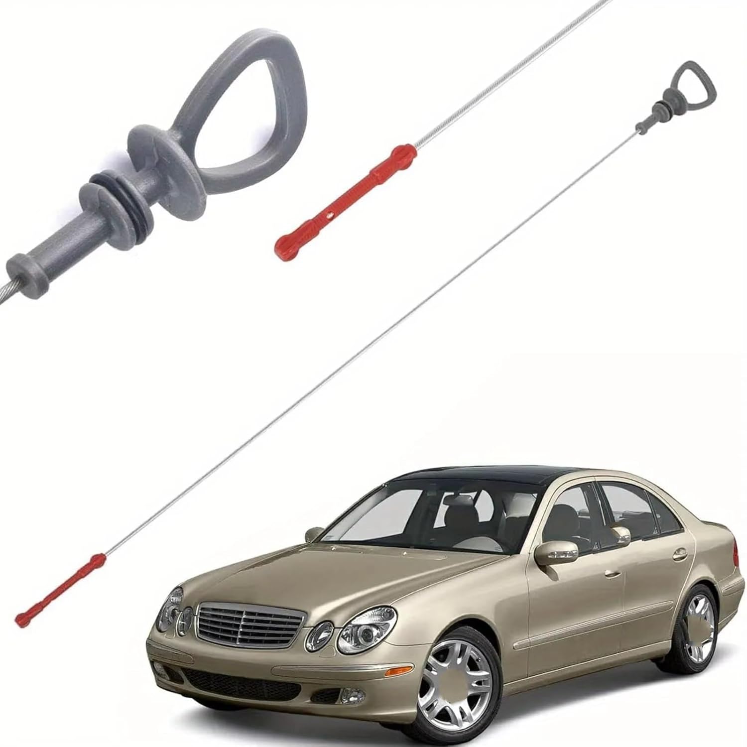 Car Oil Dipstick Oil Level Sensors for Infiniti for Q60-G for Coupe CV37GR Q50 V37GL Q50L V37Z 2.0T 2014 2015 2016 2017 Engine Oil Level Dipstick 11140HG00C