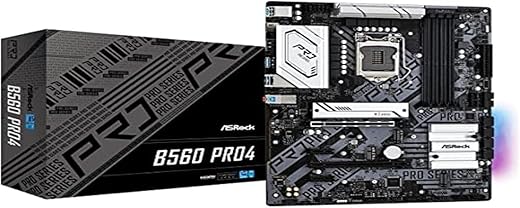 ASRock B560 PRO4 Socket LGA 1200/ Chipset Intel B560/ DDR4/ SATA3 & M.2 ATX Motherboard